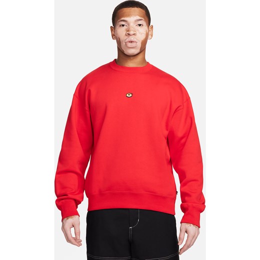 Dzianinowa bluza do skateboardingu Nike SB - Czerwony ze sklepu Nike poland w kategorii Bluzy męskie - zdjęcie 169759236