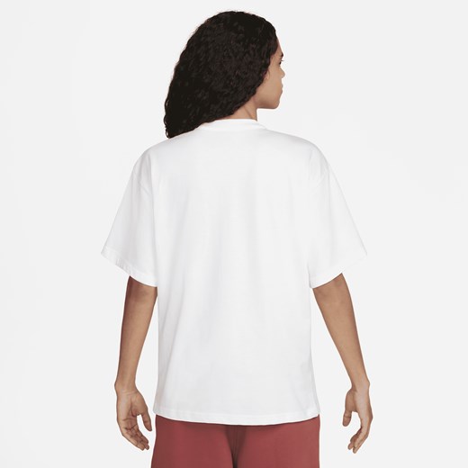 T-shirt męski Nike biały bawełniany 