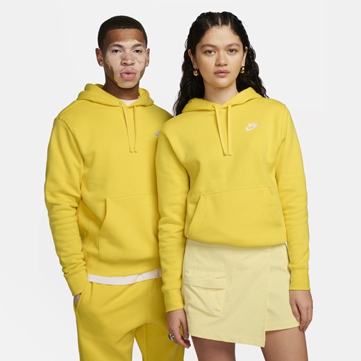 Bluza z kapturem Nike Sportswear Club Fleece - Żółty Nike M Nike poland