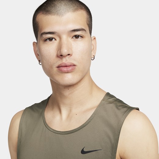 Męska koszulka bez rękawów do fitnessu Dri-FIT Nike Ready - Zieleń Nike S Nike poland