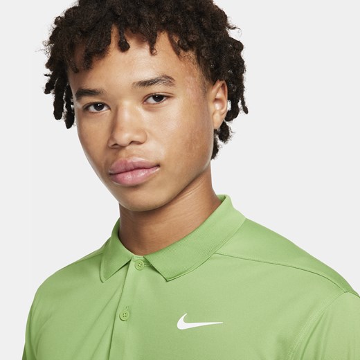 Męska koszulka polo do golfa Nike Dri-FIT Victory - Zieleń Nike L Nike poland