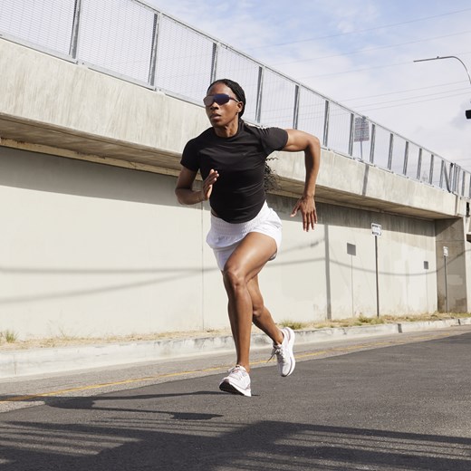 Buty sportowe damskie szare Nike do biegania na wiosnę na płaskiej podeszwie wiązane 