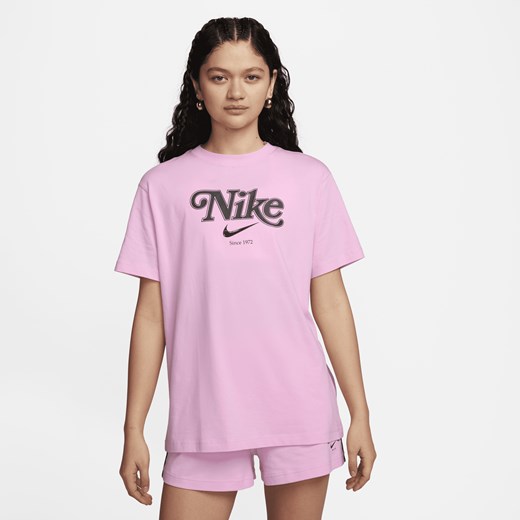 T-shirt damski Nike Sportswear - Różowy Nike S (EU 36-38) Nike poland