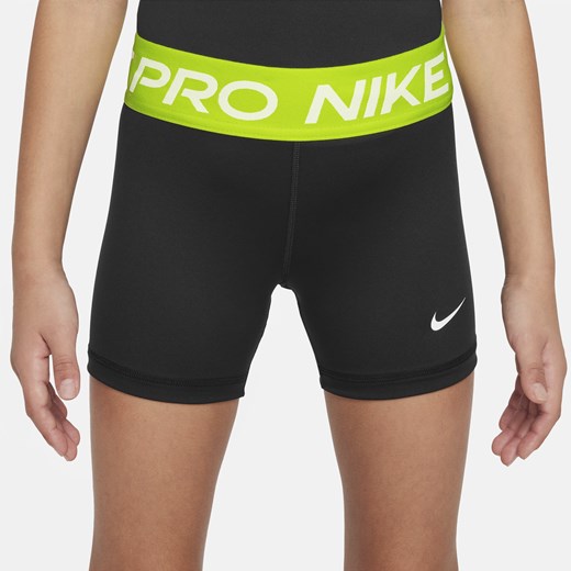 Spodenki dla dziewcząt Nike Pro - Czerń Nike S Nike poland
