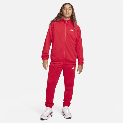 Nike dres męski czerwony dresowy 