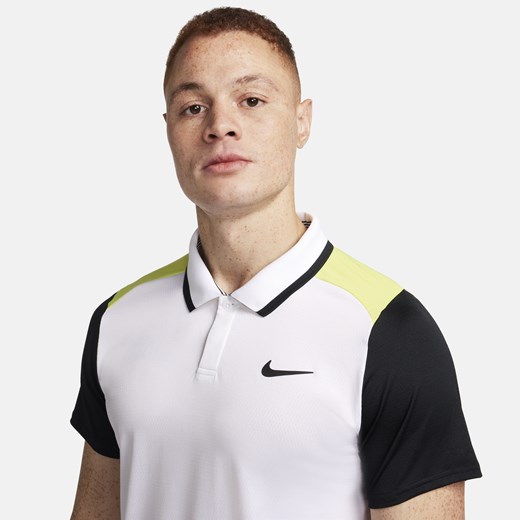 T-shirt męski Nike biały na lato sportowy 