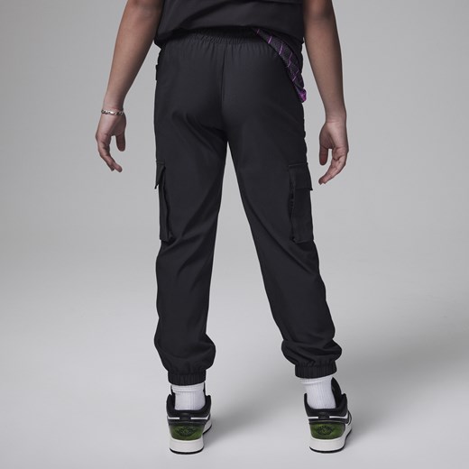 Spodnie dla dużych dzieci Jordan Post Up Cargo Pants - Czerń Jordan M Nike poland