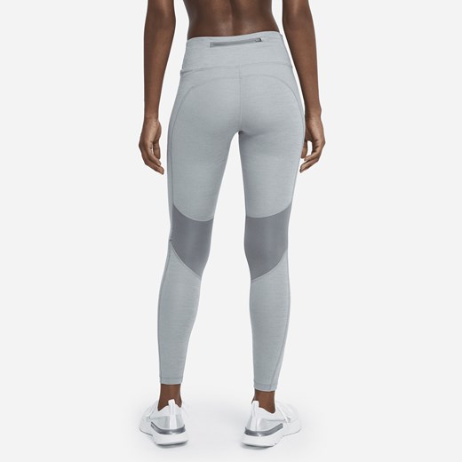 Damskie legginsy do biegania ze średnim stanem i kieszenią Nike Epic Fast - Nike M (EU 40-42) Nike poland