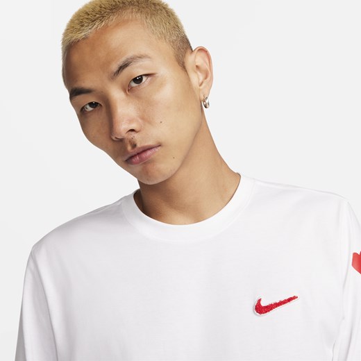 T-shirt z długim rękawem Nike Sportswear - Biel Nike M Nike poland