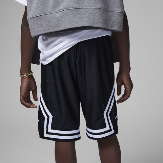 Spodenki z siateczki dla dużych dzieci (chłopców) Jordan Dri-FIT - Czerń Jordan M Nike poland