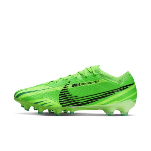 Buty sportowe męskie Nike mercurial zielone sznurowane 