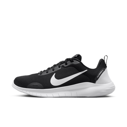 Czarne buty sportowe męskie Nike sznurowane na wiosnę 