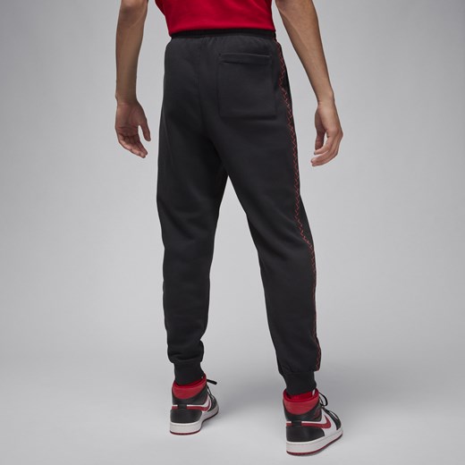 Męskie spodnie z dzianiny Jordan Flight MVP - Czerń Jordan S wyprzedaż Nike poland