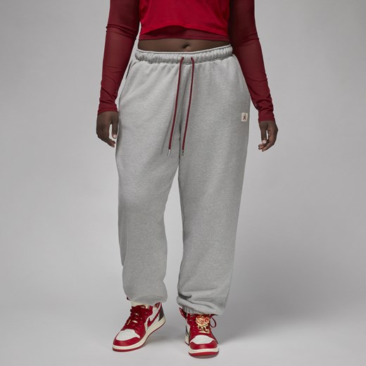 Damskie spodnie z dzianiny Jordan x Teyana Taylor - Szary Jordan XXS (EU 30) promocja Nike poland