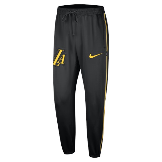 Spodnie męskie Nike Dri-FIT NBA Los Angeles Lakers Showtime City Edition - Czerń Nike S Nike poland