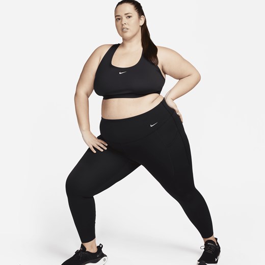 Damskie legginsy 7/8 z wysokim stanem i kieszeniami zapewniające średnie Nike 4X Nike poland