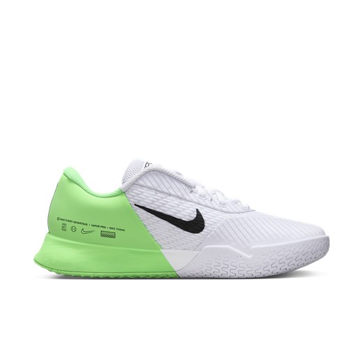 Damskie buty do tenisa na twarde korty NikeCourt Air Zoom Vapor Pro 2 - Biel Nike 43 Nike poland