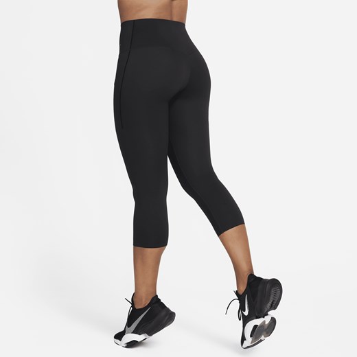 Spodnie damskie Nike czarne w sportowym stylu 