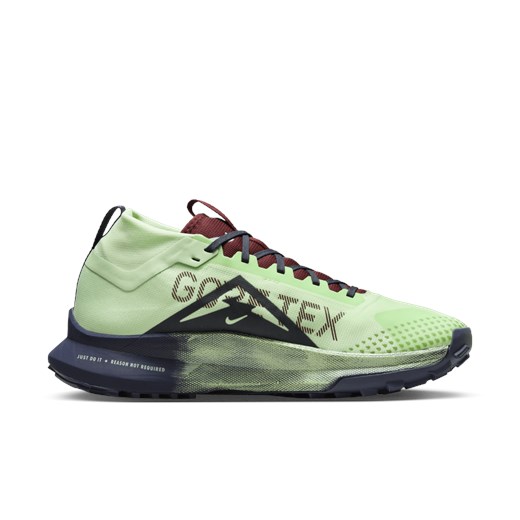 Buty sportowe męskie Nike pegasus zielone wiązane z gumy 