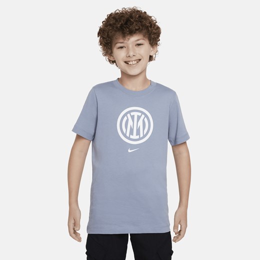 T-shirt chłopięce Nike z krótkim rękawem z nadrukami 