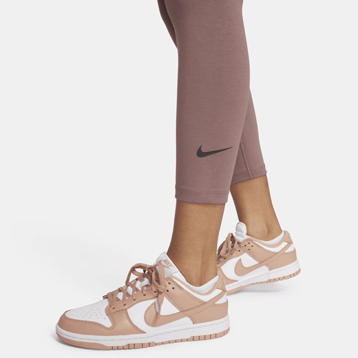 Damskie legginsy 7/8 z wysokim stanem Nike Sportswear Classic - Fiolet Nike S (EU 36-38) Nike poland