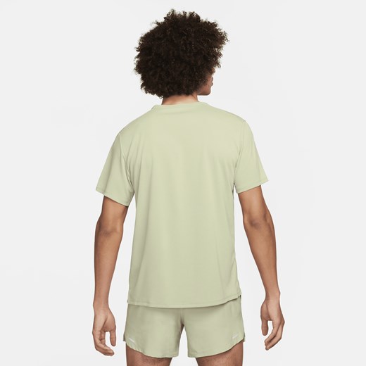 Męska koszulka z krótkim rękawem do biegania Nike Dri-FIT UV Miler - Zieleń Nike L Nike poland