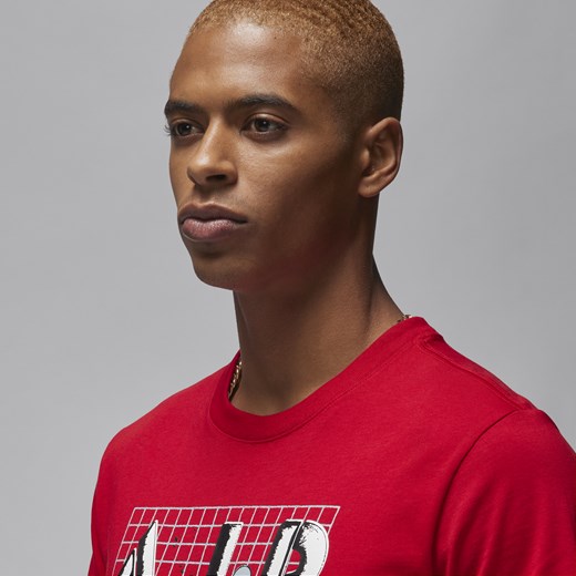 T-shirt męski Jordan Brand - Czerwony Jordan L Nike poland