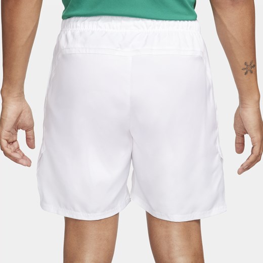 Męskie spodenki tenisowe Dri-FIT NikeCourt Victory 18 cm - Biel Nike XS Nike poland