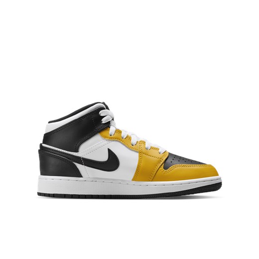 Buty dla dużych dzieci Air Jordan 1 Mid - Żółty Jordan 38 Nike poland