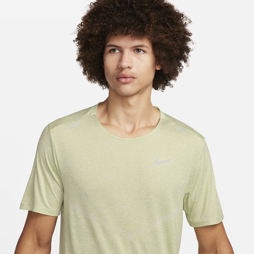 Męska koszulka z krótkim rękawem do biegania Dri-FIT Nike Rise 365 - Zieleń Nike XL okazja Nike poland