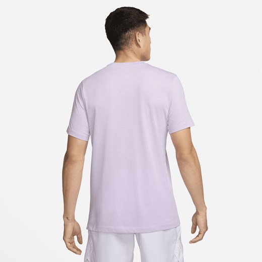 T-shirt męski fioletowy Nike 