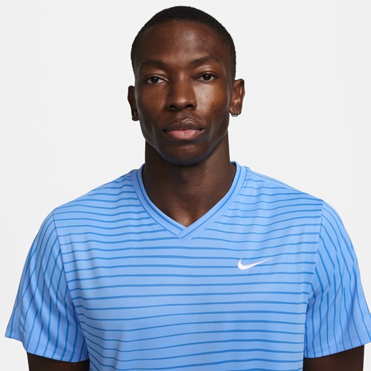 Męska koszulka do tenisa NikeCourt Dri-FIT Victory - Niebieski Nike XL Nike poland