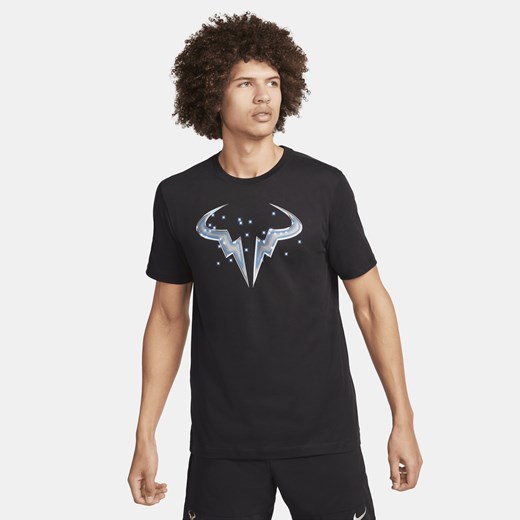 T-shirt męski Nike w stylu młodzieżowym czarny 