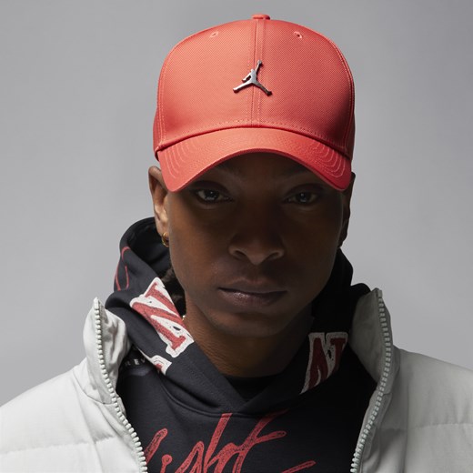 Regulowana czapka Jordan Rise Cap - Czerwony Jordan L/XL Nike poland
