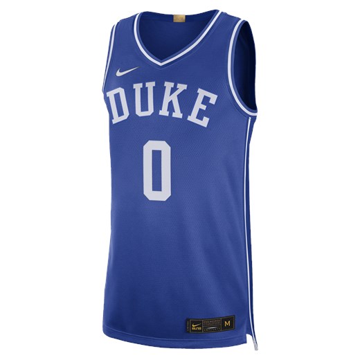 Męska koszulka do koszykówki Nike Dri-FIT College Duke Limited - Niebieski Nike L Nike poland
