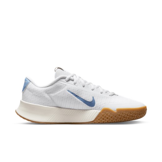 Buty sportowe damskie Nike dla tenisistów na płaskiej podeszwie sznurowane