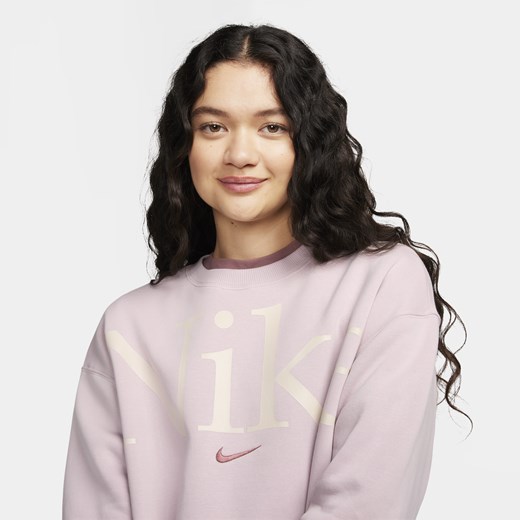 Nike bluza damska dresowa sportowa z napisami 