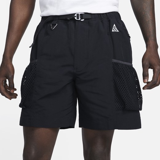 Krótkie bojówki męskie Nike ACG „Snowgrass” - Czerń Nike XXL Nike poland