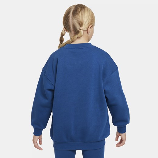 Bluza dresowa dla dużych dzieci (dziewcząt) o kroju oversize Nike Sportswear Nike XL Nike poland