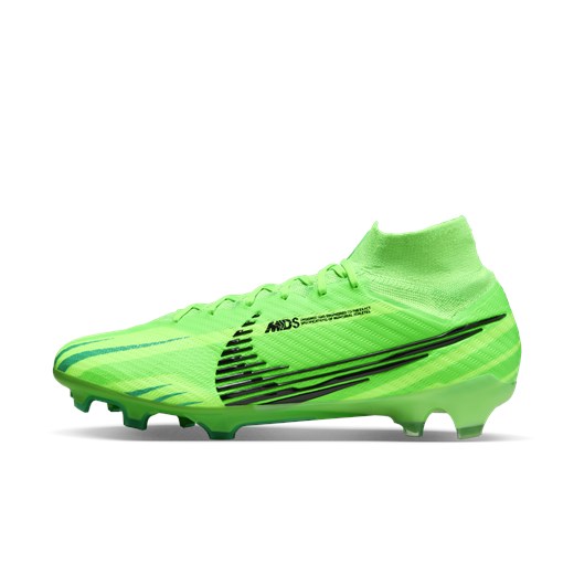 Buty sportowe męskie Nike mercurial zielone wiązane 