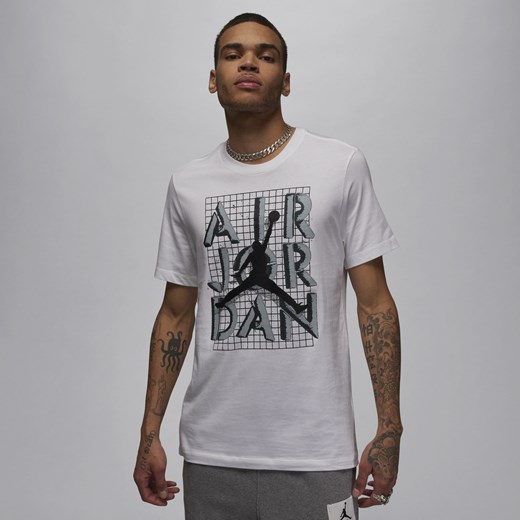 T-shirt męski Jordan Brand - Biel Jordan S Nike poland