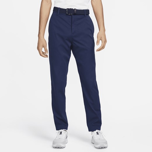 Męskie chinosy o dopasowanym kroju do golfa Nike Tour Repel - Niebieski Nike 33/30 Nike poland