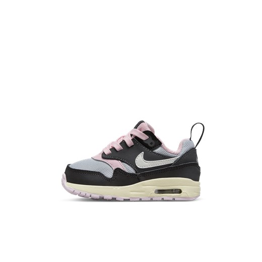 Buty dla niemowląt i maluchów Air Max 1 EasyOn - Czerń Nike 23.5 Nike poland