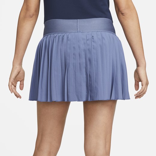 Damska plisowana spódnica tenisowa NikeCourt Dri-FIT Advantage - Niebieski Nike XL (EU 48-50) Nike poland