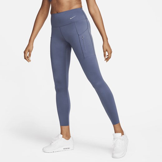 Spodnie damskie Nike niebieskie 
