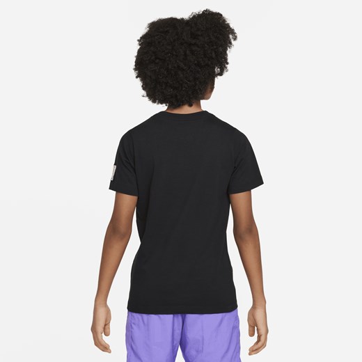T-shirt chłopięce Nike na lato bawełniany 