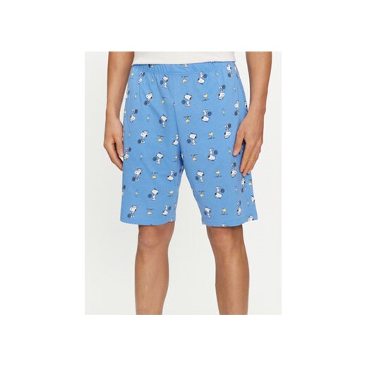 United Colors Of Benetton Szorty piżamowe 35I74900C Niebieski Relaxed Fit ze sklepu MODIVO w kategorii Piżamy męskie - zdjęcie 169774885