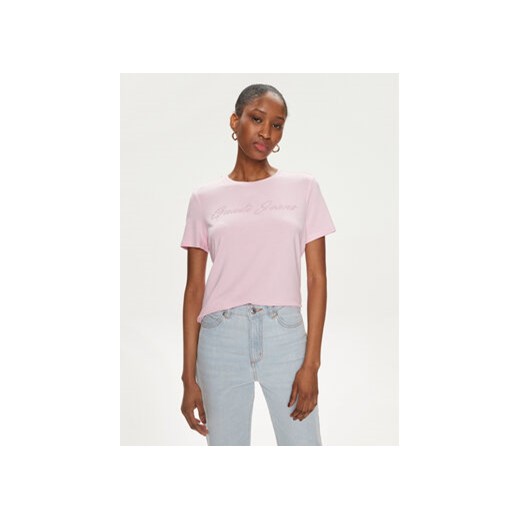 Gaudi T-Shirt 411BD64029 Różowy Regular Fit ze sklepu MODIVO w kategorii Bluzki damskie - zdjęcie 169774898