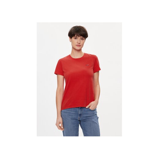 Levi's® T-Shirt Perfect 39185-0303 Czerwony Regular Fit ze sklepu MODIVO w kategorii Bluzki damskie - zdjęcie 169774915