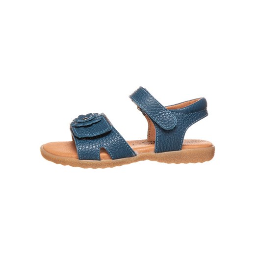 lamino Skórzane sandały w kolorze granatowym ze sklepu Limango Polska w kategorii Sandały dziecięce - zdjęcie 169775478
